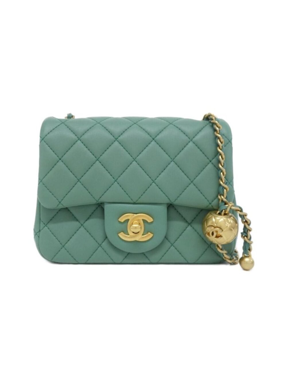 Chanel Shoulder Bag Green
